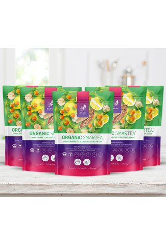 5 x Organic Smartea - Discounted pack price!